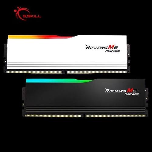 芝奇DDR5烈焰枪32G内存条C28灯条6000台式机16Gx2套条RGB内存C30