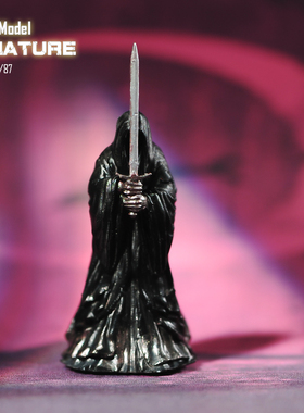 VM1/87/64/43指环王纳兹古尔戒灵微缩场景微拍摄影车模型搭配人偶