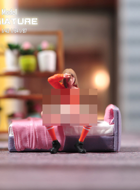 VM1/87/64/43/24/18电锯人帕瓦微缩场景微拍摄影车模型手办人偶