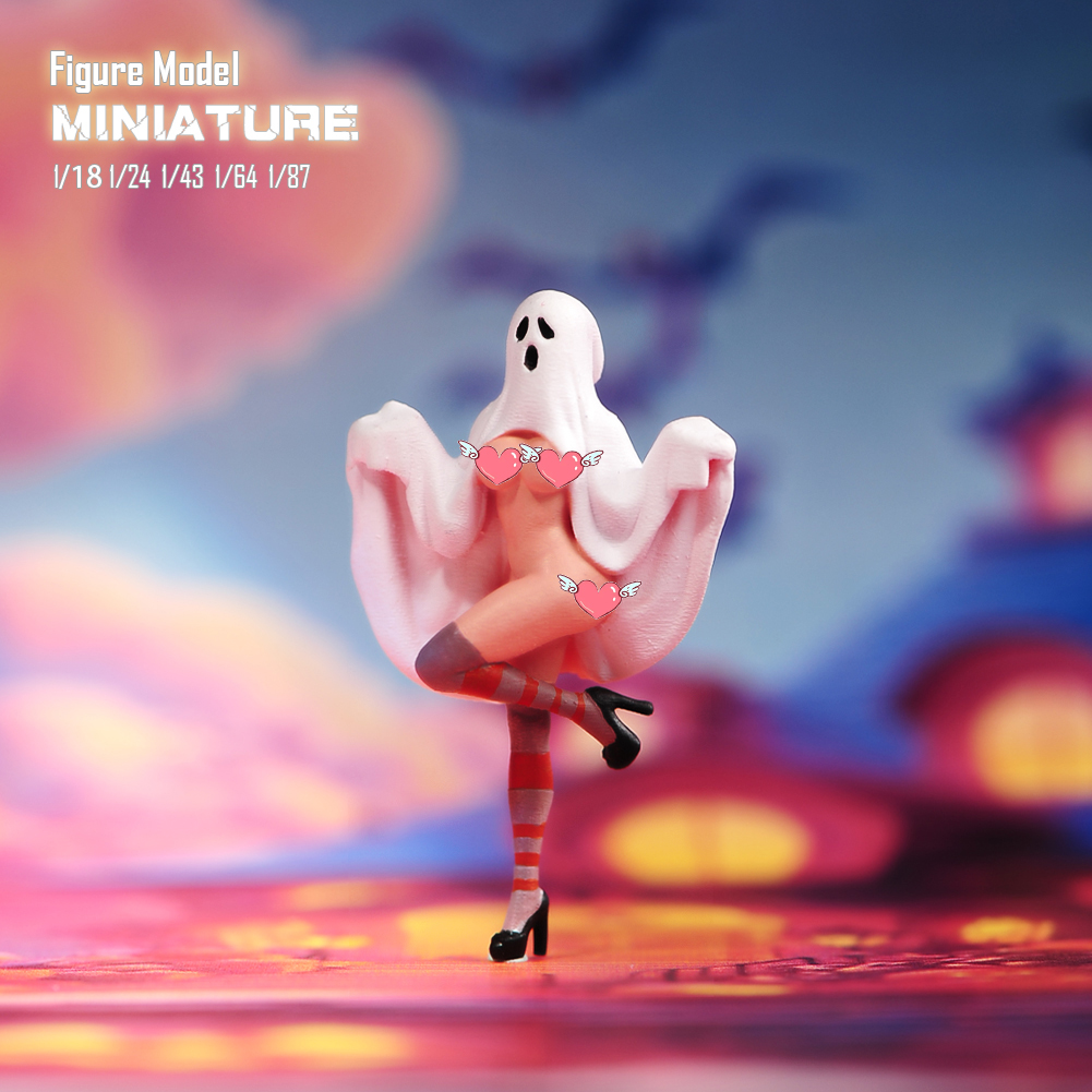 模型搭配小人偶diy涂装模型搭配