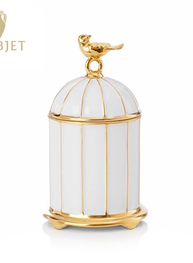 欧洲进口L'OBJET Birdcage轻奢北欧风格创意居家室内香薰蜡烛摆件