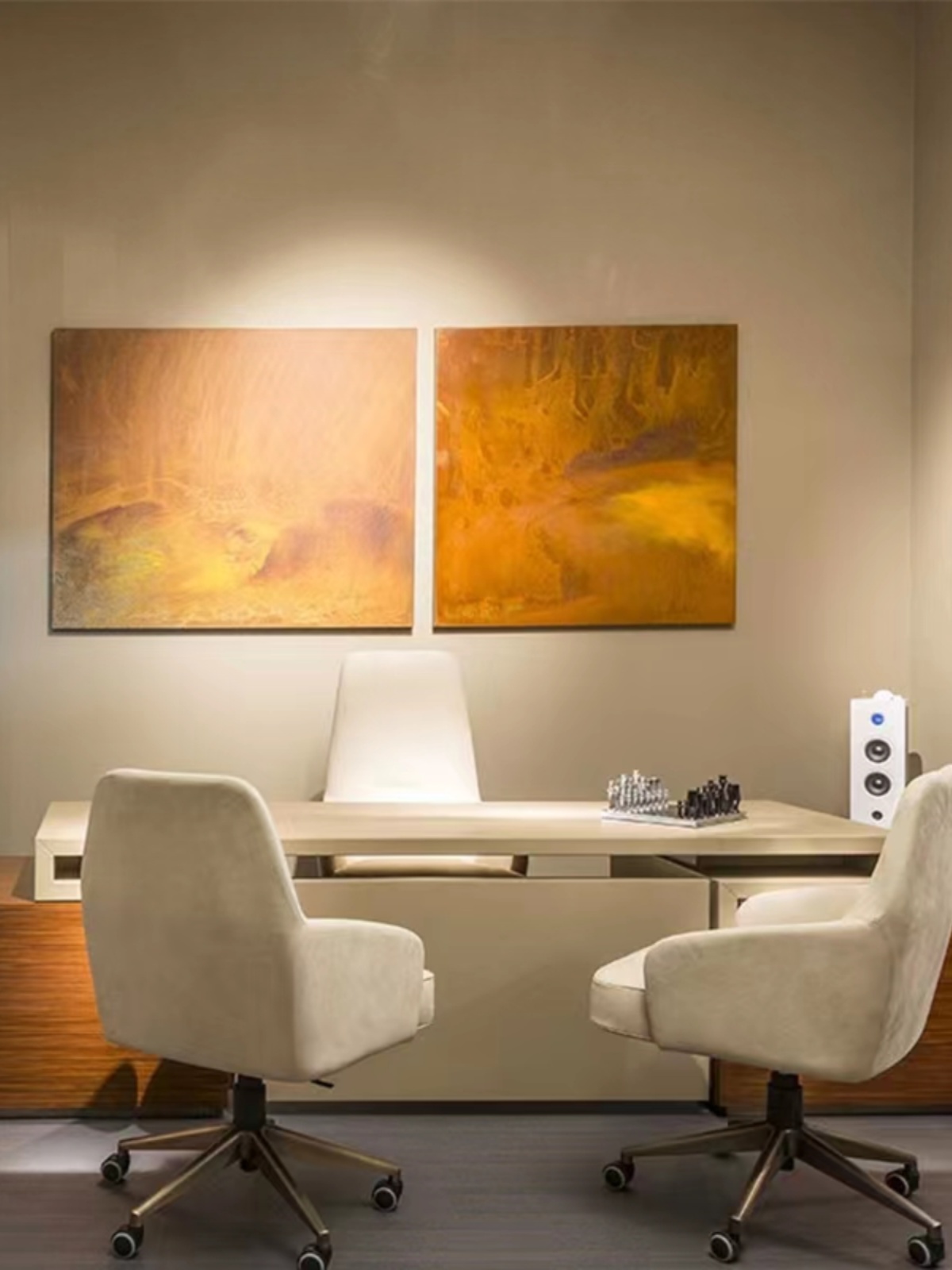 老板桌办公桌简约现代轻奢大班台办公家具总裁电脑桌办公桌椅组合