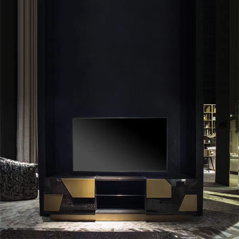 轻奢极简电视柜小户型客厅