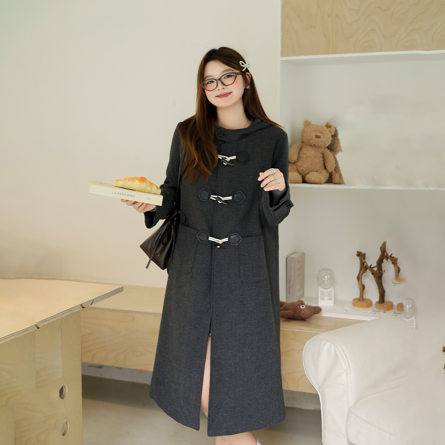 DM100大码冬季保暖时尚三件套装