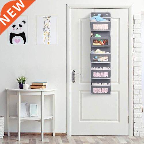 Over The Door Shoe Organizer 5 Large Mesh Pockets Storage