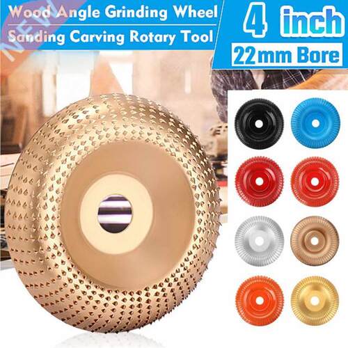 Round Wood Angle Grinding Wheel Abrasive Disc Angle Grinder