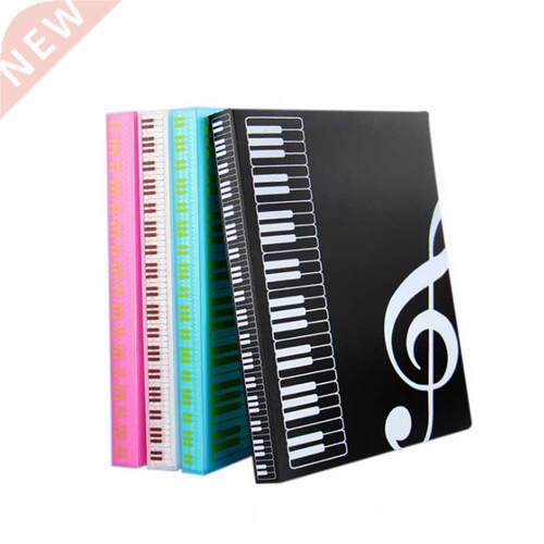 New 40/80 Pages Multi-layer Music Folder File Plastic Budget