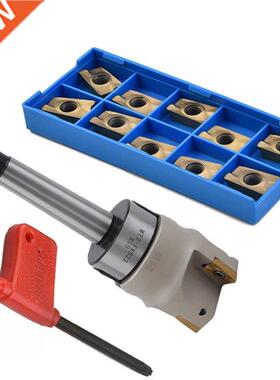 MT2 MT FMB22 Milling Shank HCS 50pcs Cutter Head 4 Milling