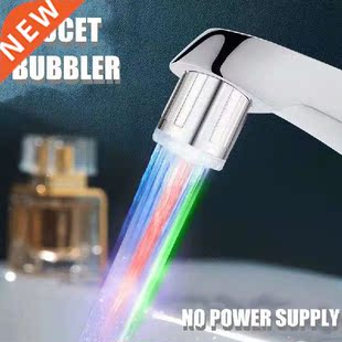 Faucet Nozzle LED Water Saving Tap Aerator Diffuser High