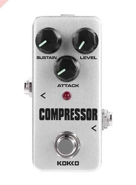 Portable Guitar Effect Pedal Compressor Booster Distortion O