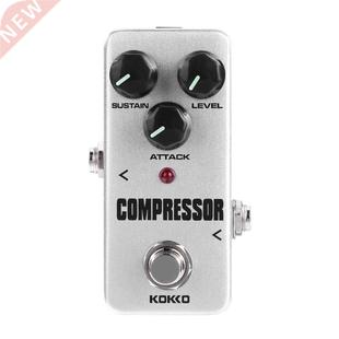 Portable Guitar Effect Pedal Compressor Booster Distortion O