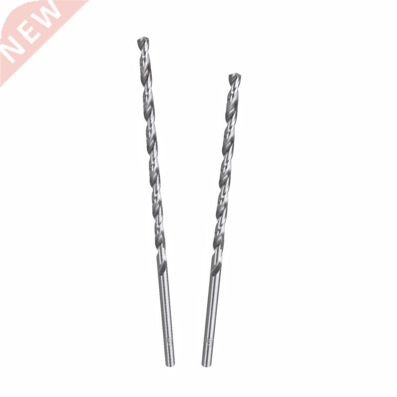 2Pcs 6mm Extra Long HSS Drill Bits Set Straight Shank Twist