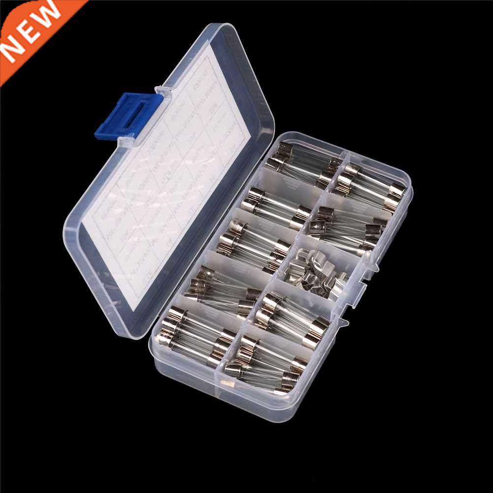 72Pcs 6 x 30mm Fast-bFuse Mix Set With Box Electrical Assort