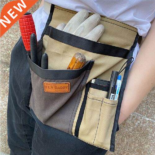 Tool Belt Bag Canvas Apron Thicken Durable Wear-resistant