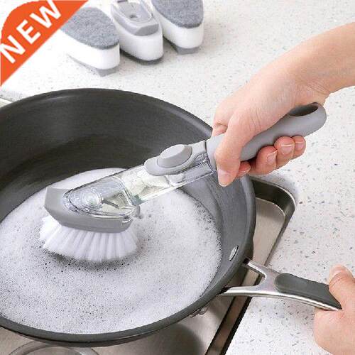 Automatic liquid filling brush pot tool non-stick oil pot