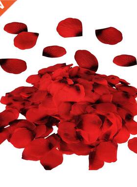 3000 Pcs Red Flower Artificial Rose Petals For Wedding
