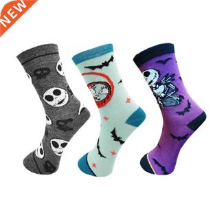 Nightmares before Christmas Jack skelington socks Cosplay co
