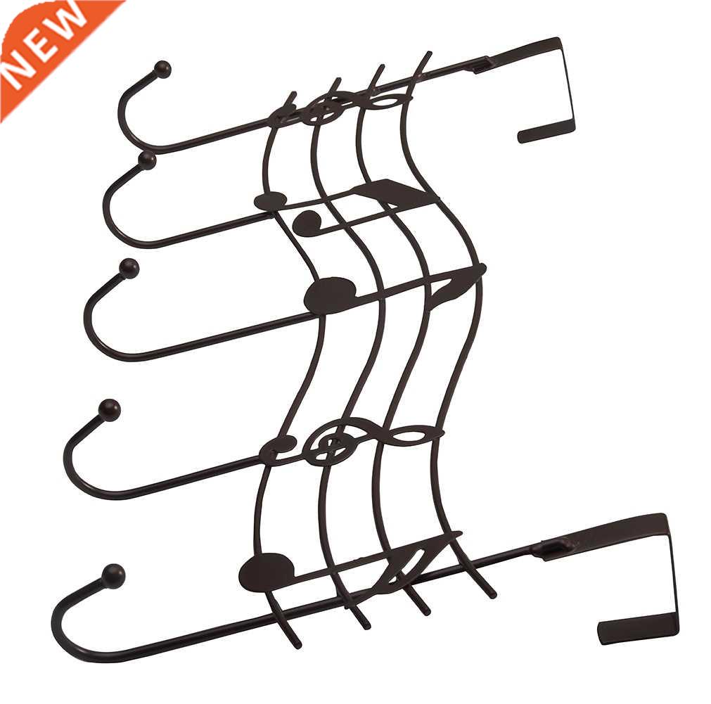 Creative Music Notes Wall Hooks Kitchen Bathroom Organizer H