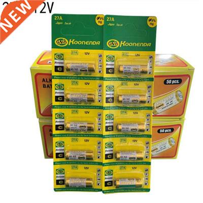 10pcs/lot New Dry Alkaline Battery 27A 12V A27 For Doorbell