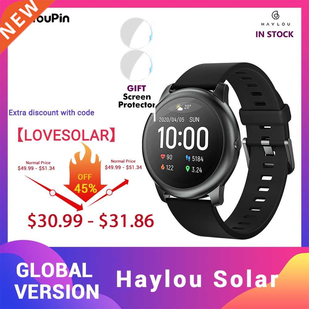 youpin Hylou Solr LS05 Smrt Wtch Sport Metl Round Cse
