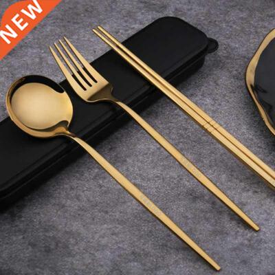 4PCS Western Stainless Steel Dinner Tableware Set New Cutler