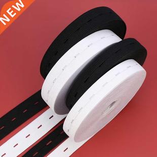 30M DIY Sewing Accessories 15mm 20mm utton Hole Elastic