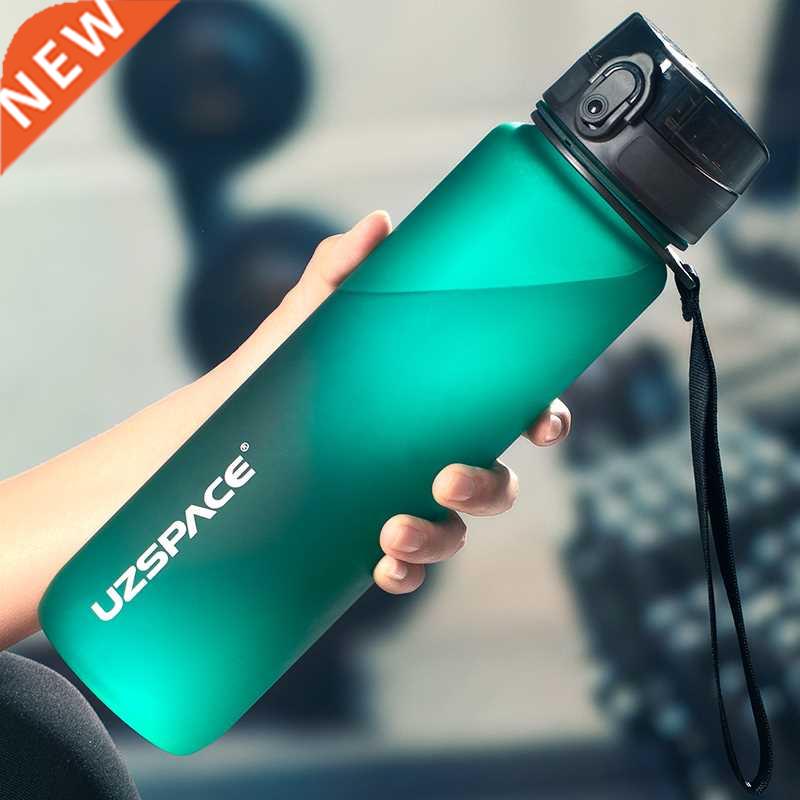 New 500/800/1000ml Sports Water Bottle BPA Free Portable Lea