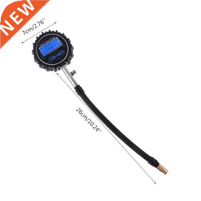 Vehicle Tire Tyre Air Digital Pressure Gauge 0-200PSI Car Bi