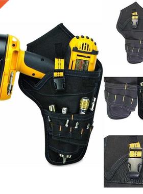 Multifunction Toolkit Heavy-duty Drill Holster Tool Belt Pou