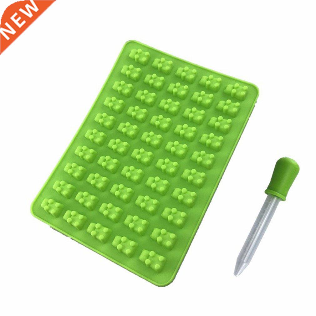 50 Cavity Gummy Bears Silicone Mold Hard Silicone Candy