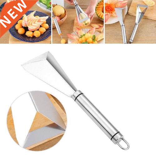 Stainless Steel Fruit Carving KnifeTriangular Shape