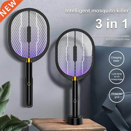 LED Mosquito Killer Lamp USB Charging 3000V Electric Bug