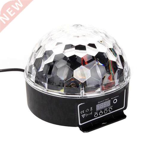 LED RGB Crystal Magic Ball Effect Light DMX Disco Dj Stage