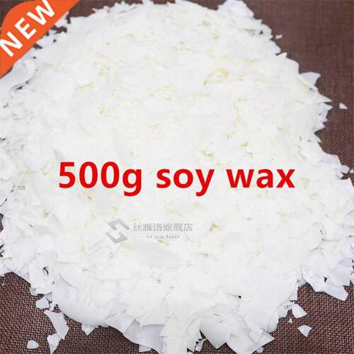 500g Pure Soy Wax Flakes Scented Candles Materials DIY Wax C