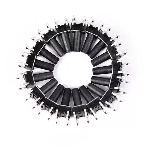 100pcs 4pin мгновенный тактильный тактильный кноп