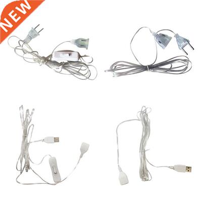 3m Plug Extender Wire Extension Cable EU/US/USB Plug for LED