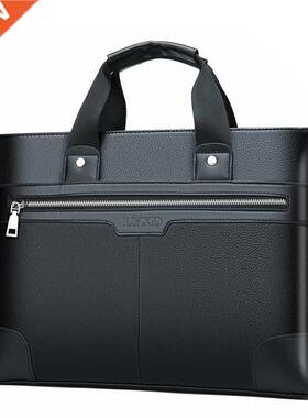 2022 Business bag Men's Briefcase PU Leather Shoulde