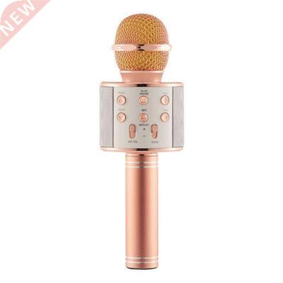 WS-858 Wireless Bluetooth Karaoke Handheld Microphone SB KTV