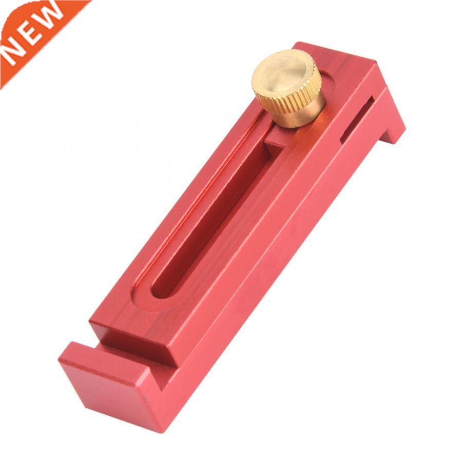 Depth Measuring Ruler Red Aluminum Alloy Brass Woodworking M