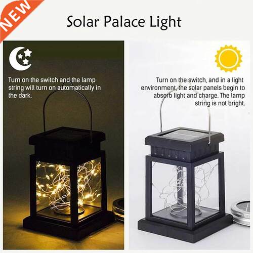 Solar Power Garden Yard Lp Landscape Light 1.5W Hanging