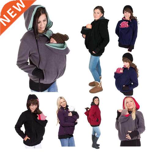 Clothes Maternity Jacket M Kangaroo Women Sweater Coat
