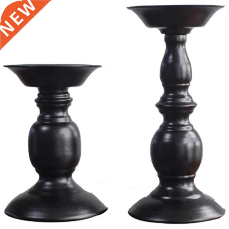 Pillr Cndle Holder, 2 Pcs Retro Cndlestick Cndle Holder