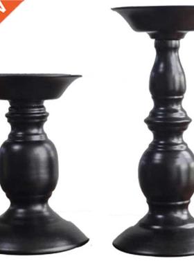 Pillr Cndle Holder, 2 Pcs Retro Cndlestick Cndle Holder