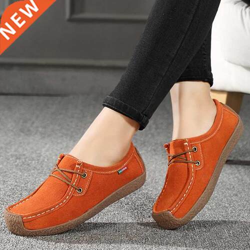Women Shoes Flats Leather Sneakers Women 2020 Comfortable Fe