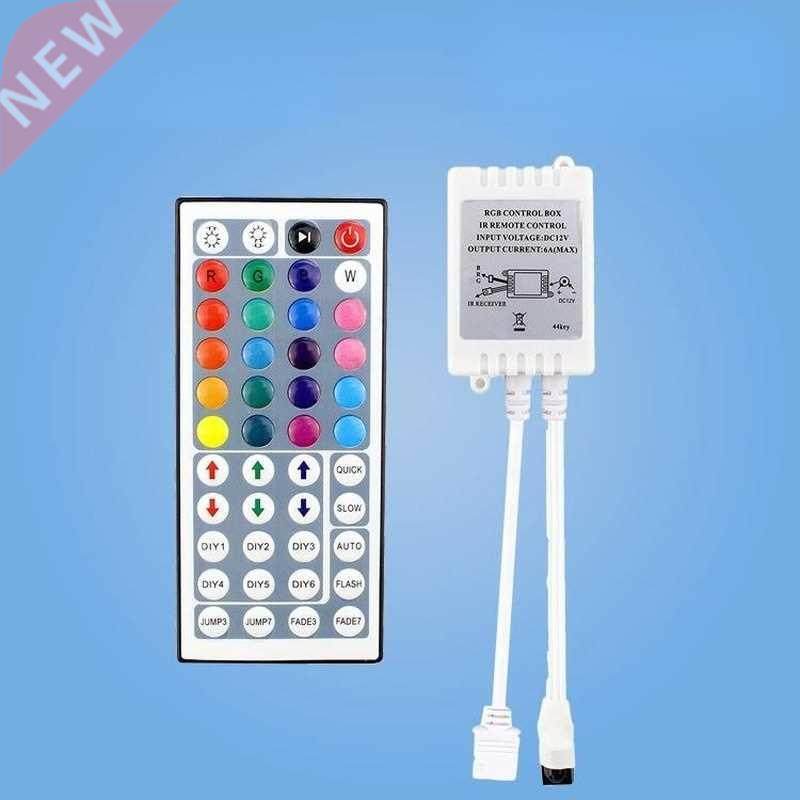 New DC12V-24V 44key Waterproof IR Remote Dimmer CCT Color Te