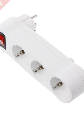 16A European Type Conversion Plug 1 TO 3 Way EU Standard Pow