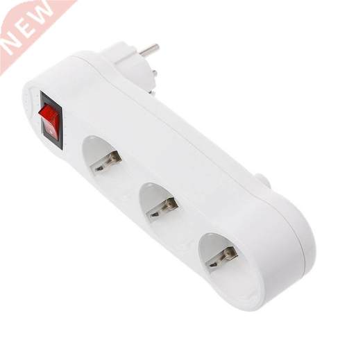 16A European Type Conversion Plug 1 TO 3 Way EU Standard Pow