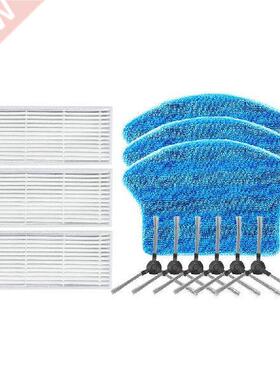 Vacuum Cleaner HEPA Filter Side Brush Mop Cloth for Redmond