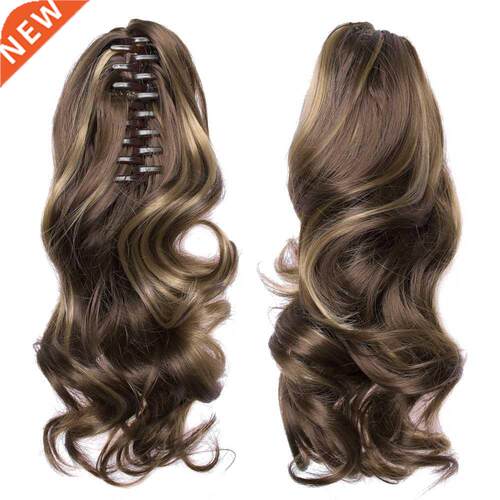 TOPREETY Synthetic Hair Heat Resistant 90gr Wavy Claw Clip i