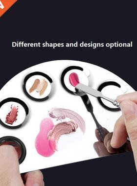 1SET Stainless Steel Makeup Mixer Color Palette Nail Polish
